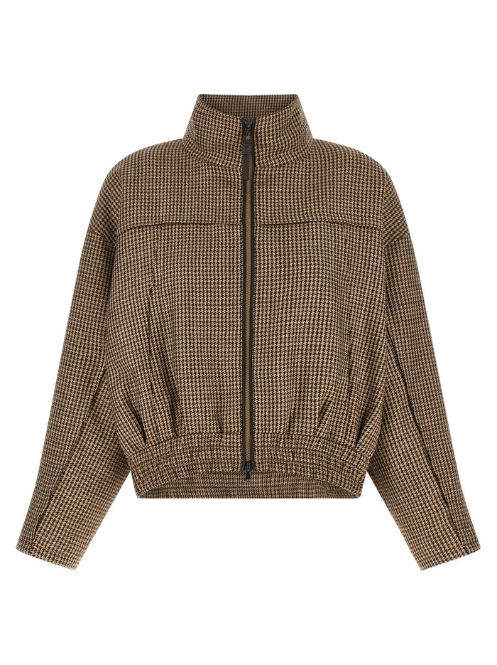 Brunello Cucinelli 'Shiny Zipper Pull' Jacket