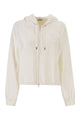 Brunello Cucinelli Hooded Zip-Up Sweatshirt In Technical Cotton Jersey