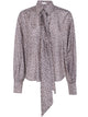 Brunello Cucinelli Ribbon Flowers Pattern Shirt