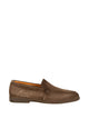 Santoni Brown Suede Sandals