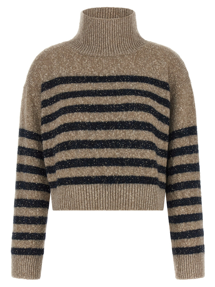 Brunello Cucinelli 'Dazzling Stripes' Sweater