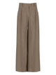 Brunello Cucinelli Pleated Wide-Leg Trousers