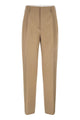 Brunello Cucinelli Tailored Trousers In Cotton And Linen With Pleats