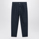 Brunello Cucinelli Slim-Fit Jeans With Pleats In Blue Denim