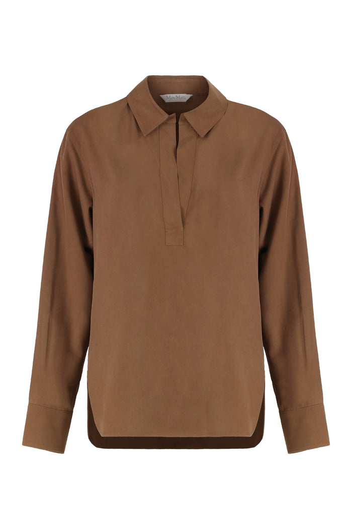Max Mara Silk Fabric Shirt
