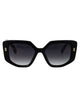 Marc Jacobs Black Acetate Sunglasses