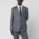 Thom Browne Grey Singlebreasted Wool Jacket
