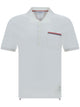 Thom Browne Thom Browne Mercerized Piqué Polo