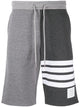 Thom Browne 4 Bar Stripe Tonal Track Shorts