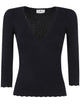 Elisabetta Franchi V Neck Knit Sweater