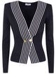 Elisabetta Franchi Tricot V Neck Sweater