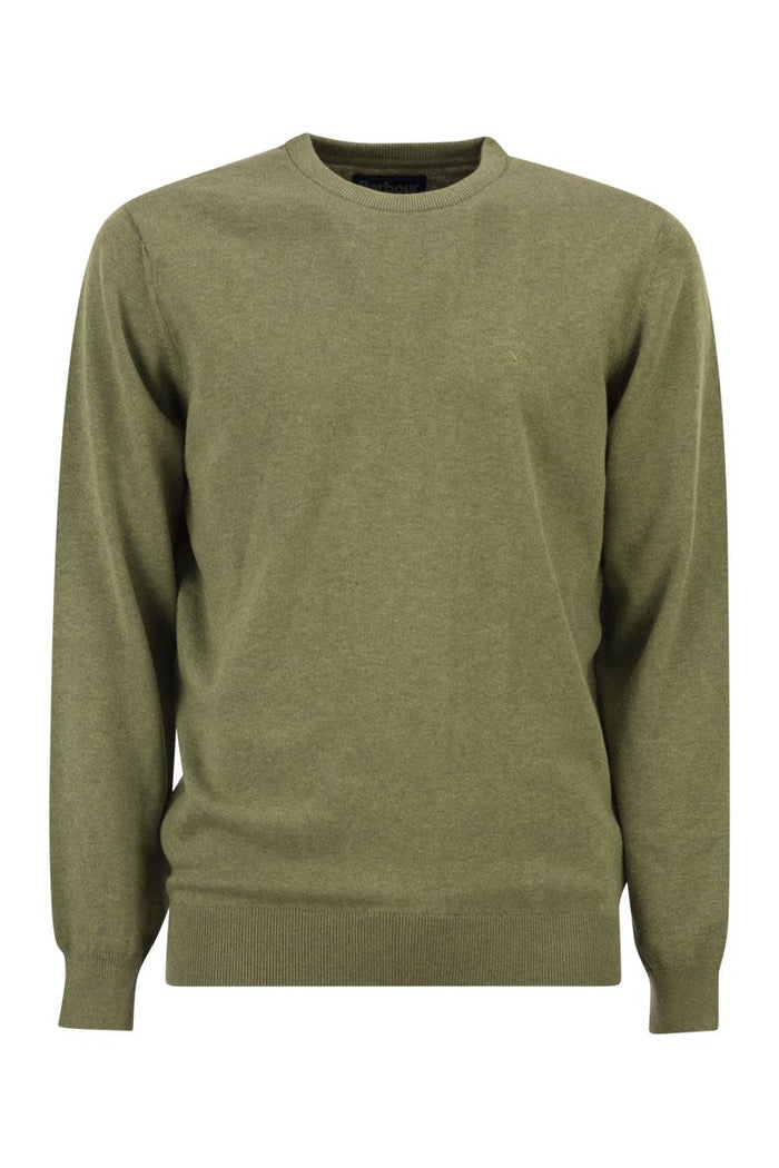 Barbour Pima - Cotton Crew-Neck Jumper