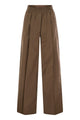 Brunello Cucinelli Loose Fit Cotton Trousers