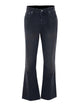 Represent Aged Black Boot Cut Jeans