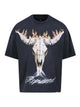 Represent Black Cotton T-Shirt