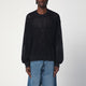 Represent Black Cotton Sweater
