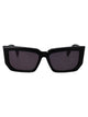 Max Mara Black Acetate Sunglasses