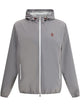Brunello Cucinelli Membranated Nylon Jacket With Logo And Hood