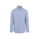 Brunello Cucinelli Light Blue Linen Shirt