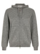 Brunello Cucinelli Cashmere And Silk Hoodie