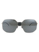 Mykita Metallic Black Silver Sunglasses