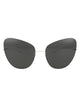 Mykita E13 White Dark Grey Solid Metal Sunglasses