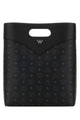 Mcm Printed Canvas Shopping Bag