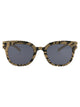 Mykita Gold Black Python Dark Grey Solid Metal Sunglasses