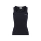 Miu Miu Midnight Blue Cotton Tank Top