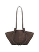 Yuzefi Dark Brown Leather Bag