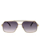 Cazal Gold Titanium Sunglasses