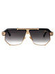Cazal Black Metal Sunglasses