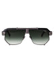 Cazal Black Metal Sunglasses