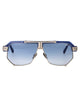 Cazal Blue Metal Sunglasses