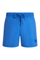 Vilebrequin Swim Shorts With Blue Gradient And Water-Reactive Turtle Print