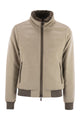 Moorer Bellati-Ls9 - Padded Bomber Jacket In Wool And Cashmere