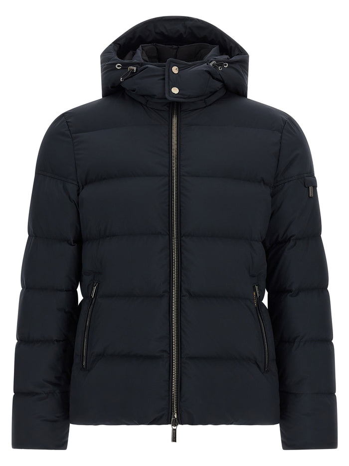 Moorer 'Brett' - 'Acqua' Line Bomber Jacket
