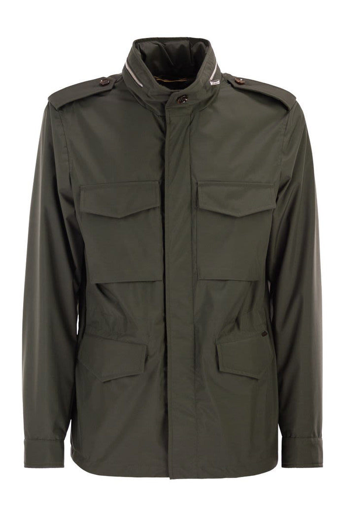 Moorer Denver-Stp - Technical Fabric Safari Jacket