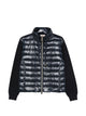 Herno Quilted Zip Ribbed Sleeves