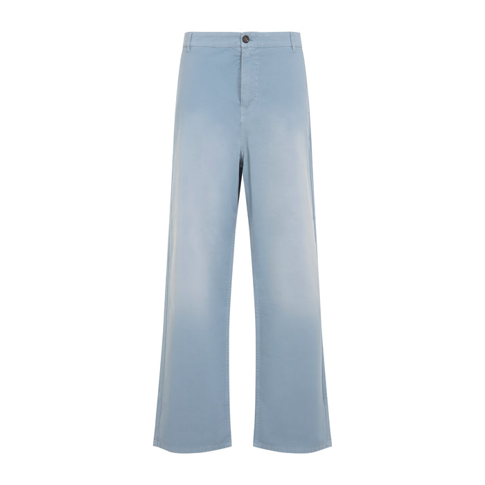 Miu Miu Astrale Cotton Trousers