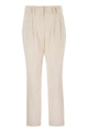 Brunello Cucinelli Stretch Viscose-Wool Twill Equestrian Trousers With Jewellery