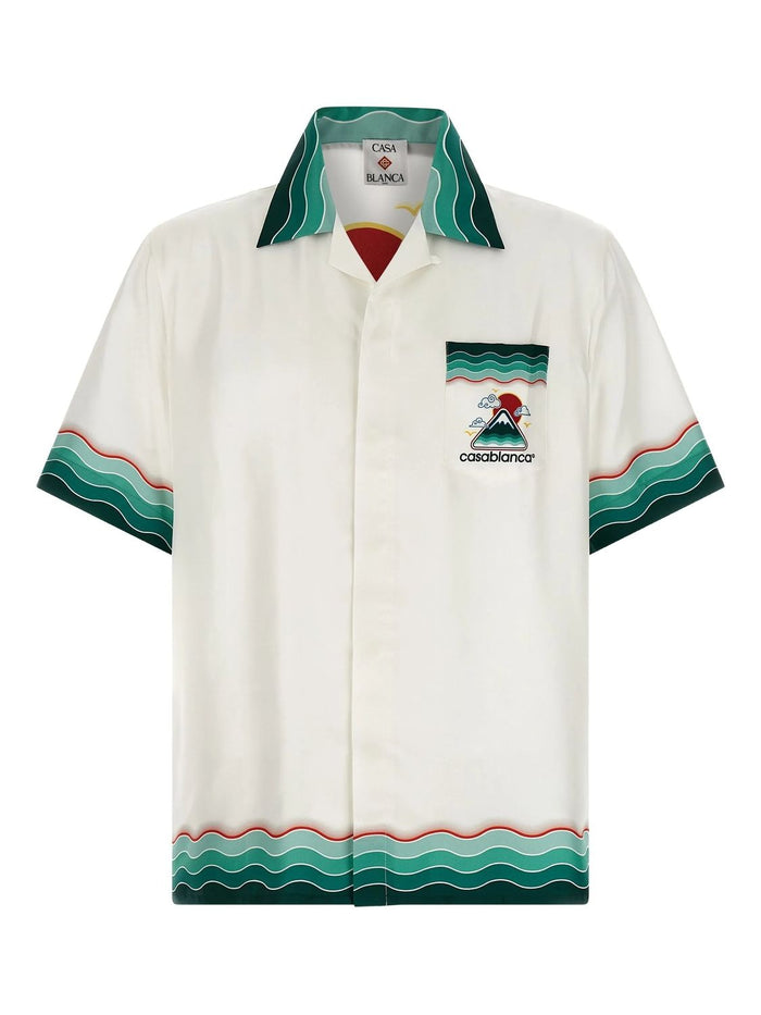Casablanca Cuban Collar Shirt Ss