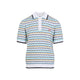 Casablanca Multi Short-Sleeve Knitted Polo