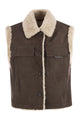 Brunello Cucinelli Sleeveless Shearling Outerwear
