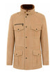 Brunello Cucinelli Waxed Shearling Safari Jacket