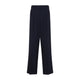 Casablanca Navy Blue Wool Pant