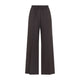 Brunello Cucinelli Brown Wide Leg Virgin Wool Pants