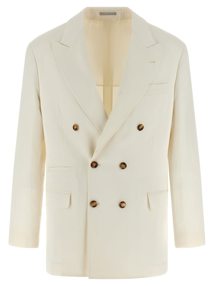 Brunello Cucinelli Linen Silk Blazer