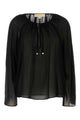 Michael Michael Kors Black Georgette Blouse