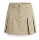 Michael Kors Stone Beige Pleated Panels Skirts